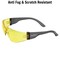 Teng Tools Safety Glasses Yellow Lenses Anti Fog Scratch Resistant SG960Y - alternate 3
